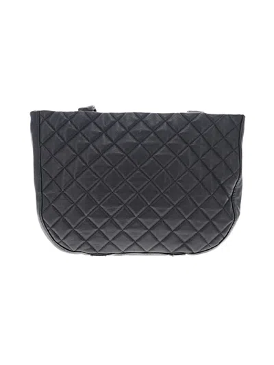 Pre-owned Hobo Bag Leather Shoulder Bag In Black