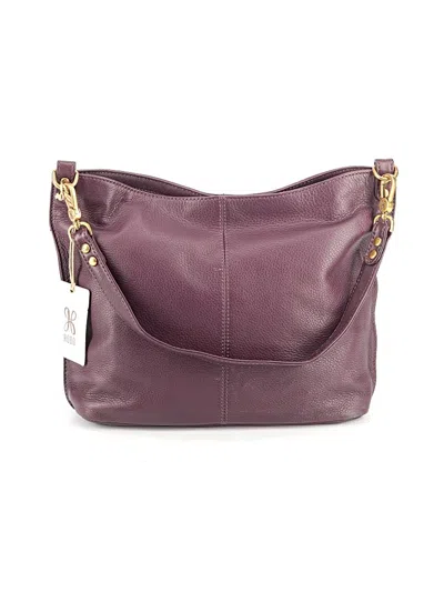 Pre-owned Hobo Bag Leather Shoulder Bag In Purple
