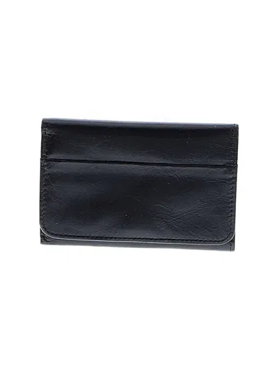 Pre-owned Hobo Bag Leather Wallet In Black