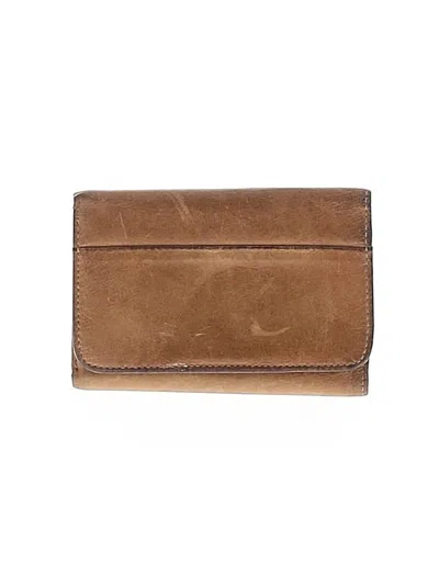 Pre-owned Hobo Bag Leather Wallet In Brown