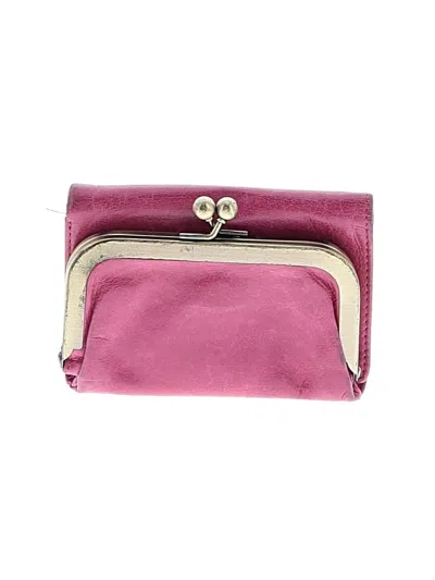 Pre-owned Hobo Bag Leather Wallet In Pink