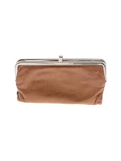 Pre-owned Hobo Bag Leather Wallet In Tan