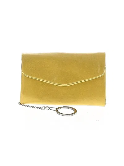 Pre-owned Hobo Bag Leather Wallet In Yellow
