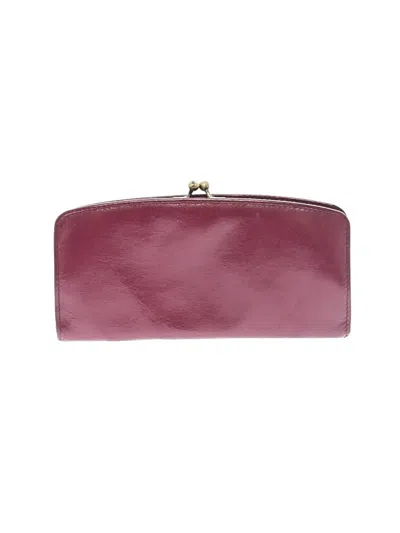 Pre-owned Hobo Bag Wallet In Burgundy