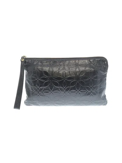 Pre-owned Hobo Bag Wristlet In Gray