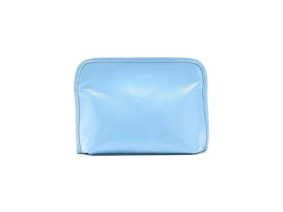 Hobo Beauty Cosmetic Pouches Cosmetic Case Faded Denim: One Size In Blue
