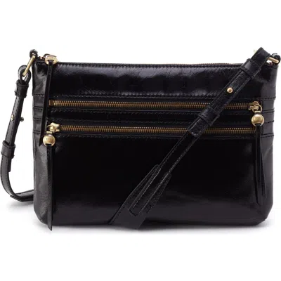 Hobo Billie Leather Crossbody Bag In Black