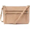 Hobo Billie Leather Crossbody Bag In Sand