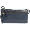 Hobo Cara Leather Crossbody Bag In Blue