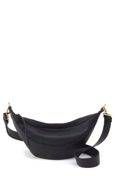 Hobo Carmen Leather Sling Bag In Black