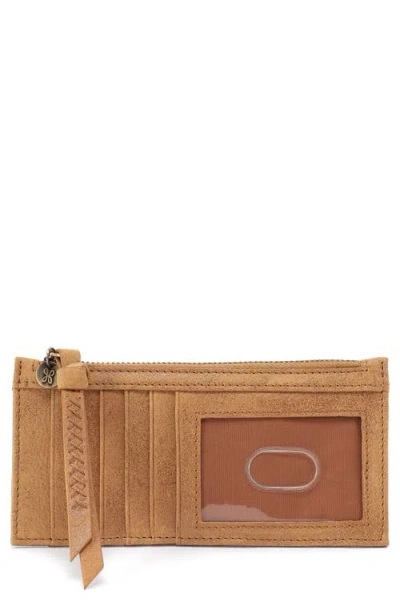 Hobo Carte Leather Card Case In Brown