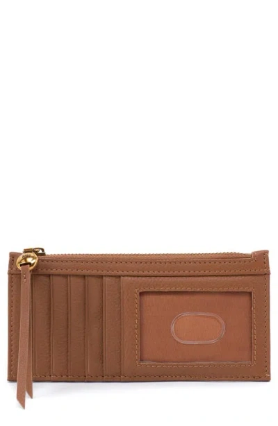 Hobo Carte Leather Wallet In Brown