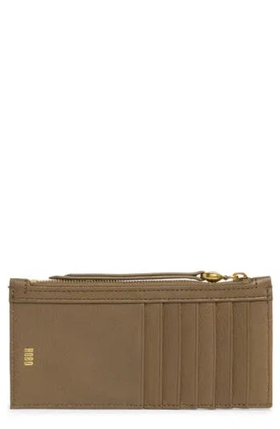 Hobo Carte Leather Wallet In Green