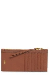 Hobo Carte Leather Wallet In Brown