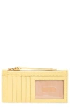 Hobo Carte Leather Wallet In Pink