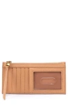Hobo Carte Leather Wallet In Sandstorm