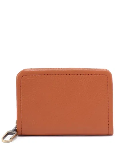 Hobo Cass Leather Card Case In Butterscotch