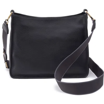 Hobo Cass Leather Crossbody Bag In Black