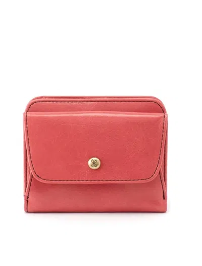 Hobo Change Small Wallet In Tea Rose In Pink