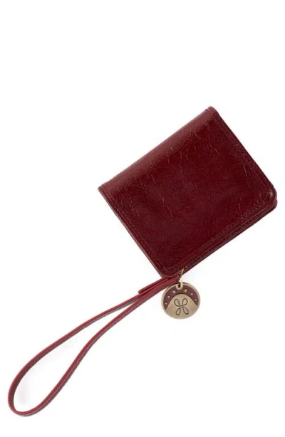 Hobo Coin Leather Wristlet Wallet