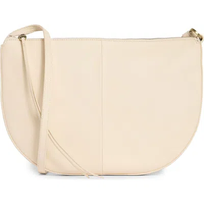 Hobo Cosmo Leather Shoulder Bag In Neutral