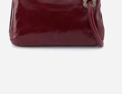Hobo Daisy Daze Large Wristlet In Prairie Garnet In Burgundy