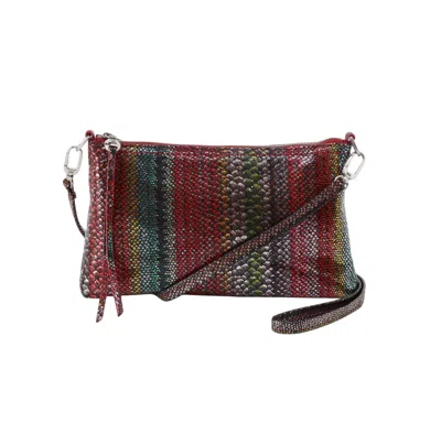 Hobo Darcy Convertible Crossbody Bag In Holiday Striped In Multi