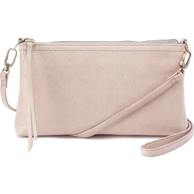 Hobo Darcy Convertible Leather Crossbody Bag In Pink