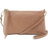 Hobo Darcy Convertible Leather Crossbody Bag In Cashmere