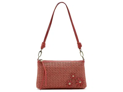 Hobo Darcy Crossbody Handbags Wild Rose Woven Straw: One Size In Orange