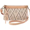 Hobo Darcy Double Crossbody Bag In Porcini