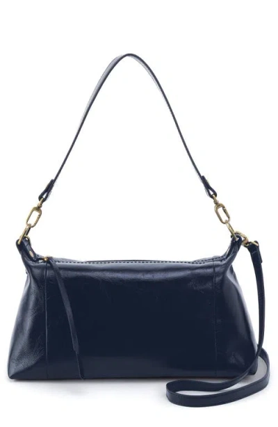 Hobo Darcy Leather Shoulder Bag In Blue