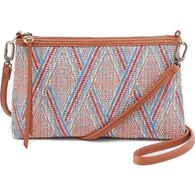 Hobo Darcy Raffia Convertible Crossbody Bag In Sunset Raffia
