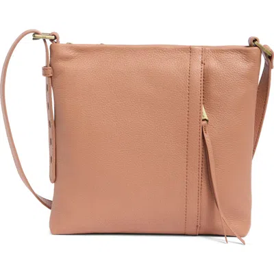 Hobo Drifter Leather Crossbody Bag In Brown