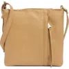 Hobo Drifter Leather Crossbody Bag In Brown