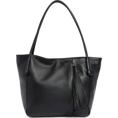 Hobo Endure Leather Tote In Black