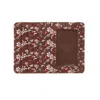 Hobo Euro Slide Card Case In Ditzy Floral In Multi