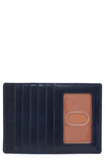 Hobo Euro Slide Credit Card Case Holder In Blue