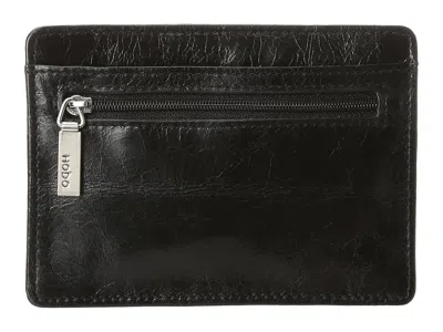 Hobo Euro Slide Wallet Black Vintage Leather: One Size