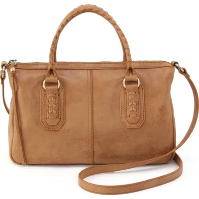 Hobo Expedition Leather Satchel In Brown