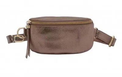 Hobo Fern Belt Bag In Pewter In Silver