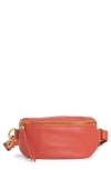 Hobo Fern Leather Belt Bag In Brown