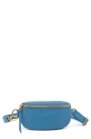Hobo Fern Leather Belt Bag In Blue