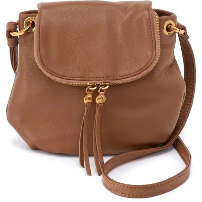 Hobo Fern Leather Crossbody Bag In Brown