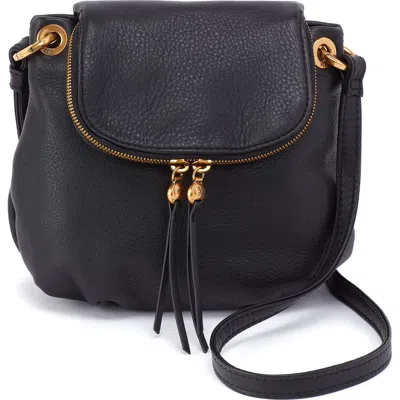 Hobo Fern Leather Crossbody Bag In Black