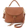 Hobo Fern Leather Top Handle Satchel In Warm Honey