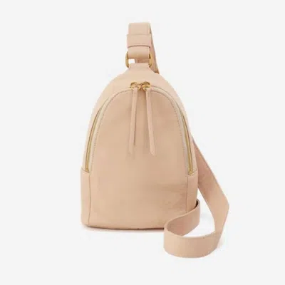 Hobo Fern Sling In Linen In White
