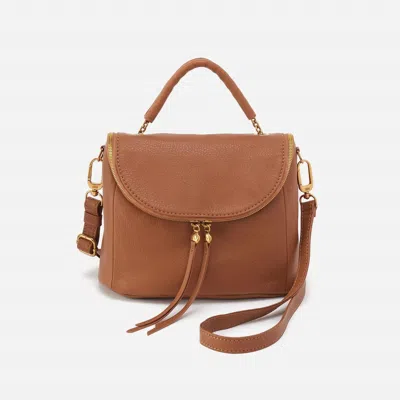 Hobo Fern Top Handle Satchel Bag In Warm Honey In Multi