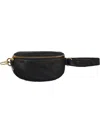 Hobo Fern Leather Belt Bag In Black