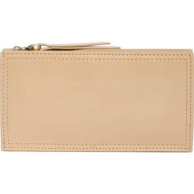 Hobo Gracie Leather Wallet In Sand